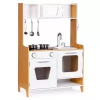 Bucatarie copii de lemn Ecotoys PLK534