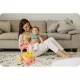 Antemergator 2 in 1 cu diverse activitati si muzica Ricokids RK-744 - Roz