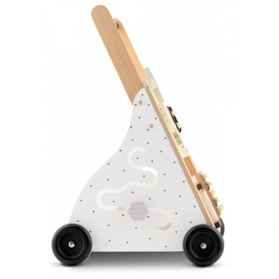 Antemergator din lemn cu diverse activitati, 28 x 35 x 53 cm, Ricokids Antemergator din lemn cu diverse activitati, 28 x 35 x 53 cm, Ricokids