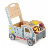 Antemergator din lemn tip atelier si diverse activitati, 40 x 28 x 43 cm, Ricokids