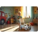 Antemergator din lemn tip atelier si diverse activitati, 40 x 28 x 43 cm, Ricokids Antemergator din lemn tip atelier si diverse activitati, 40 x 28 x 43 cm, Ricokids
