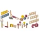 Antemergator din lemn tip atelier si diverse activitati, 40 x 28 x 43 cm, Ricokids Antemergator din lemn tip atelier si diverse activitati, 40 x 28 x 43 cm, Ricokids
