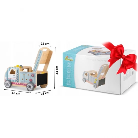 Antemergator din lemn tip atelier si diverse activitati, 40 x 28 x 43 cm, Ricokids Antemergator din lemn tip atelier si diverse activitati, 40 x 28 x 43 cm, Ricokids