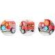 Antemergator din lemn tip masina de pompieri si diverse activitati, 48 x 27.5 x 40.5 cm, Ricokids Antemergator din lemn tip masina de pompieri si diverse activitati, 48 x 27.5 x 40.5 cm, Ricokids