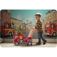 Antemergator din lemn tip masina de pompieri si diverse activitati, 48 x 27.5 x 40.5 cm, Ricokids Antemergator din lemn tip masina de pompieri si diverse activitati, 48 x 27.5 x 40.5 cm, Ricokids