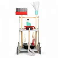 Set de joaca cu aspirator si accesorii pentru curatenie Ecotoys
