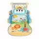 Antemergator educational 2 in 1 cu salteluta de joaca Huanger HE0637 albastru Antemergator educational 2 in 1 cu salteluta de joaca Huanger HE0637 albastru