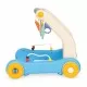 Antemergator educational 2 in 1 cu salteluta de joaca Huanger HE0637 albastru Antemergator educational 2 in 1 cu salteluta de joaca Huanger HE0637 albastru
