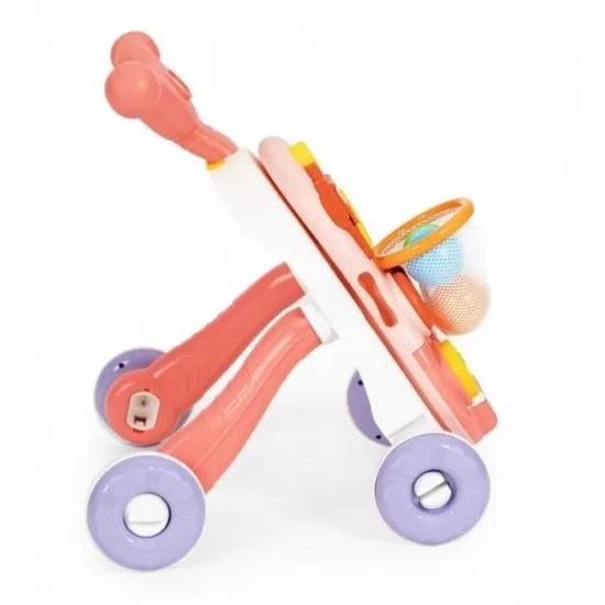 Antemergator educational 2 in 1 Huanger HE0815 - Alb cu roz Antemergator educational 2 in 1 Huanger HE0815 - Alb cu roz