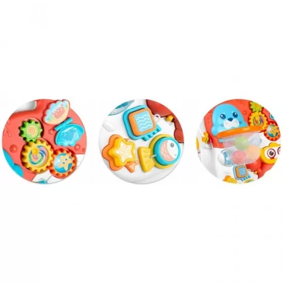 Antemergator educational 2 in 1 Ricokids RK-810 Alb cu rosu Antemergator educational 2 in 1 Ricokids RK-810 Alb cu rosu
