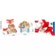 Antemergator educational 2 in 1 Ricokids RK-810 Alb cu rosu Antemergator educational 2 in 1 Ricokids RK-810 Alb cu rosu