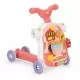 Antemergator educational 4 in 1 (antemergator, masuta, trotineta, bicicleta) Huanger HE0817 - Roz