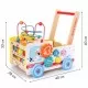 Antemergator educational din lemn Ecotoys 2 in 1 Ambulanta Antemergator educational din lemn Ecotoys 2 in 1 Ambulanta