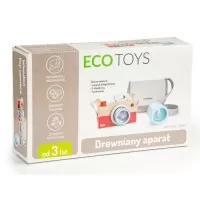 Jucarie aparat foto din lemn Ecotoys