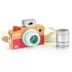 Jucarie aparat foto din lemn Ecotoys Jucarie aparat foto din lemn Ecotoys