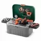 Atelier de lucru 3 in 1 cu unelte pentru copii Ricokids 772300 - Verde Atelier de lucru 3 in 1 cu unelte pentru copii Ricokids 772300 - Verde