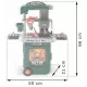 Atelier de lucru 3 in 1 cu unelte pentru copii Ricokids 772300 - Verde Atelier de lucru 3 in 1 cu unelte pentru copii Ricokids 772300 - Verde