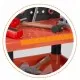 Atelier de lucru cu unelte pentru copii Ricokids 772500 - Rosu Atelier de lucru cu unelte pentru copii Ricokids 772500 - Rosu