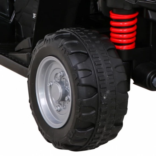 ATV electric Honda 250X TRX, roti din plastic, scaun tapitat, 64x38x43 cm, putere 30W - Negru ATV electric Honda 250X TRX, roti din plastic, scaun tapitat, 64x38x43 cm, putere 30W - Negru
