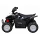 ATV electric Honda 250X TRX, roti din plastic, scaun tapitat, 64x38x43 cm, putere 30W - Negru ATV electric Honda 250X TRX, roti din plastic, scaun tapitat, 64x38x43 cm, putere 30W - Negru