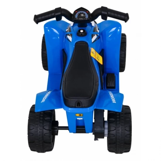 ATV electric Honda 250X TRX, roti din plastic, scaun tapitat, 64x38x43 cm, putere 30W - Albastru ATV electric Honda 250X TRX, roti din plastic, scaun tapitat, 64x38x43 cm, putere 30W - Albastru