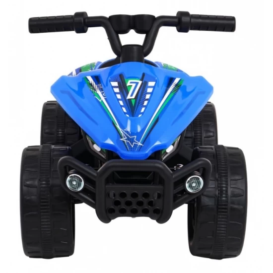 ATV electric Little Monster TR1805, roti si scaun din plastic, 70x38.5x42 cm, putere 25W - Albastru ATV electric Little Monster TR1805, roti si scaun din plastic, 70x38.5x42 cm, putere 25W - Albastru