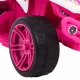 ATV electric Little Monster TR1805, roti si scaun din plastic, 70x38.5x42 cm, putere 25W - Roz ATV electric Little Monster TR1805, roti si scaun din plastic, 70x38.5x42 cm, putere 25W - Roz