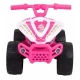 ATV electric Little Monster TR1805, roti si scaun din plastic, 70x38.5x42 cm, putere 25W - Roz ATV electric Little Monster TR1805, roti si scaun din plastic, 70x38.5x42 cm, putere 25W - Roz