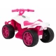 ATV electric Little Monster TR1805, roti si scaun din plastic, 70x38.5x42 cm, putere 25W - Roz ATV electric Little Monster TR1805, roti si scaun din plastic, 70x38.5x42 cm, putere 25W - Roz