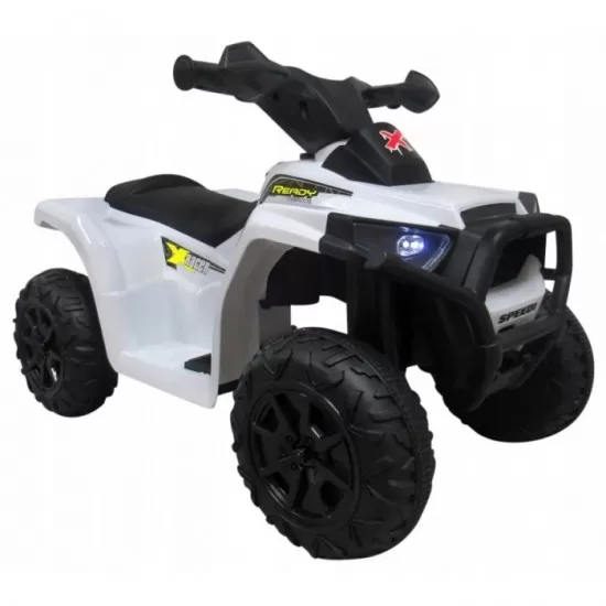 ATV electric pentru copii J8 R-Sport - Alb ATV electric pentru copii J8 R-Sport - Alb