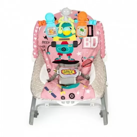 Balansoar 2 in 1 cu vibratii si sunete Ecotoys 27245