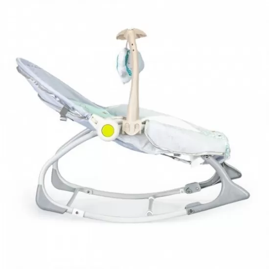 Balansoar 3 in 1 cu vibratii si melodii Ecotoys - Elefant