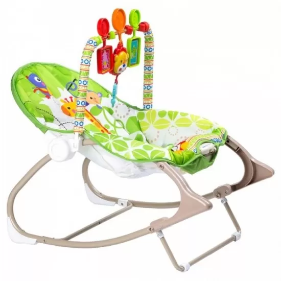 Balansoar cu vibratii 3 in 1 Ecotoys 8616 - Jungla Balansoar cu vibratii 3 in 1 Ecotoys 8616 - Jungla