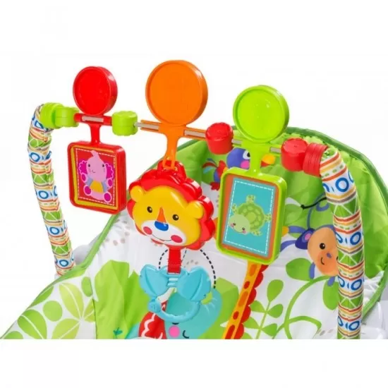 Balansoar cu vibratii 3 in 1 Ecotoys 8616 - Jungla Balansoar cu vibratii 3 in 1 Ecotoys 8616 - Jungla