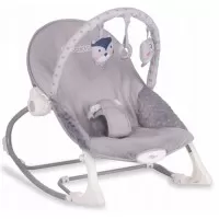 Balansoar cu vibratii Ricokids 7308 - Gri