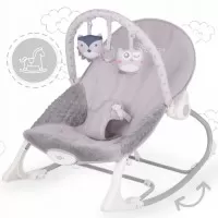 Balansoar cu vibratii Ricokids 7308 - Gri