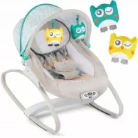 Balansoar cu vibratii si muzica Ricokids 7320 - Gri