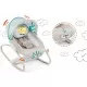 Balansoar cu vibratii si muzica Ricokids 7320 - Gri Balansoar cu vibratii si muzica Ricokids 7320 - Gri