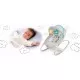 Balansoar cu vibratii si muzica Ricokids 7320 - Gri Balansoar cu vibratii si muzica Ricokids 7320 - Gri