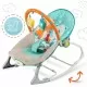 Balansoar cu vibratii, vulpita si ursul Ricokids 7309 - Turcoaz Balansoar cu vibratii, vulpita si ursul Ricokids 7309 - Turcoaz