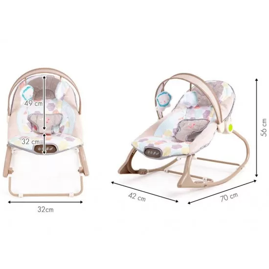 Balansoar pentru bebelusi Ecotoys 29289 Balansoar pentru bebelusi Ecotoys 29289
