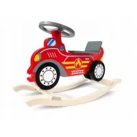 Balansoar masina de pompieri din lemn Ricokids 785001
