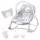 Balansoar multifunctional cu sunete si jucarii Kidwell Pino - Gri