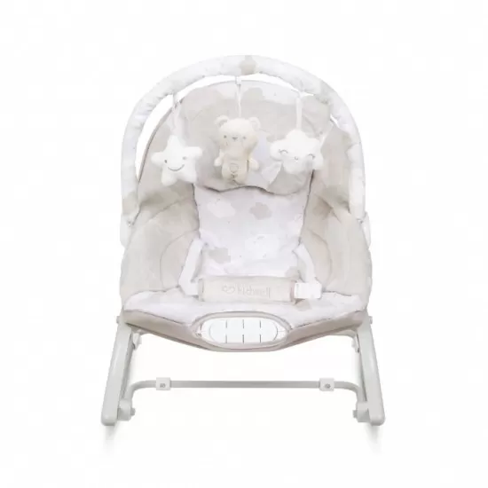 Balansoar multifunctional cu sunete si jucarii Kidwell Pino - Bej