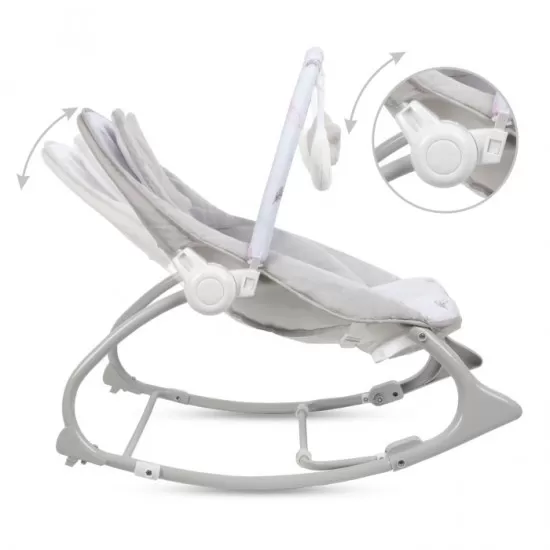 Balansoar multifunctional cu sunete si jucarii Kidwell Pino - Feathers Balansoar multifunctional cu sunete si jucarii Kidwell Pino - Feathers