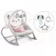 Balansoar multifunctional cu vibratii, panda, 3 jucarii, Nukido 705102, Roz Balansoar multifunctional cu vibratii, panda, 3 jucarii, Nukido 705102, Roz