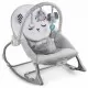 Balansoar multifunctional cu vibratii si 3 jucarii Ricokids 7323 Gri Balansoar multifunctional cu vibratii si 3 jucarii Ricokids 7323 Gri