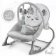 Balansoar multifunctional cu vibratii si 3 jucarii Ricokids 7323 Gri Balansoar multifunctional cu vibratii si 3 jucarii Ricokids 7323 Gri