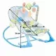 Balansoar multifunctional cu vibratii si muzica Ricokids 7302 - Albastru Balansoar multifunctional cu vibratii si muzica Ricokids 7302 - Albastru
