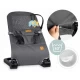 Balansoar pentru copii 2 in 1 cu jucarii, Nukido 705200, Gri Balansoar pentru copii 2 in 1 cu jucarii, Nukido 705200, Gri
